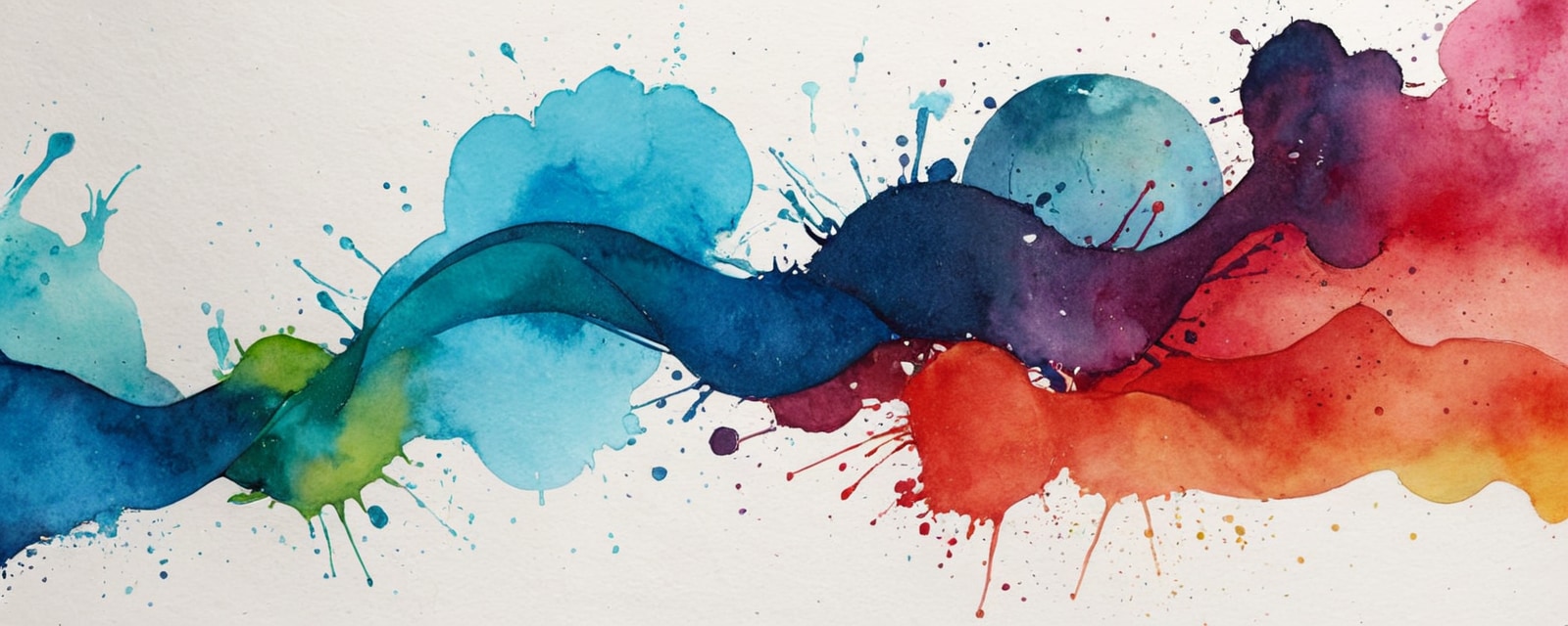 AI showing progression in watercolour